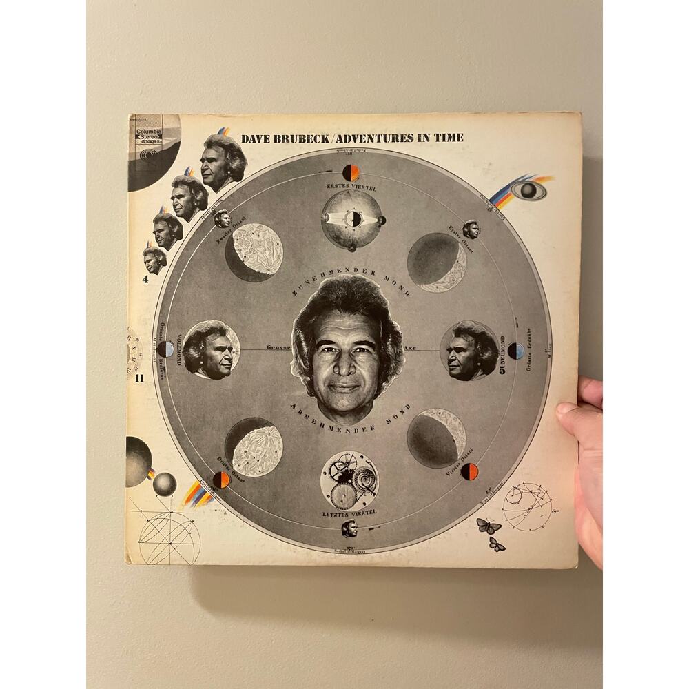 Dave Brubeck - Adventures In Time 2xLP cool jazz album vinyl